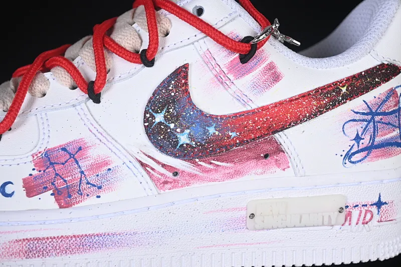 All categories Nk Air Force 1 Air Force series Nk Air Force 1 Low Air Force low-top Nike Air Force 1'07 Low "Gemini" Hand-painted graffiti twelve constellations series Gemini Air Force One low-top casual sneakers 521-621